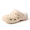 Pantuflas de algodón gruesas, forradas de felpa, cálidas, para otoño e invierno, para mujer, con suela antideslizante, adecuadas para uso en interiores y en casa, con diseño mullido, y disponibles para venta al por mayor transfronteriza