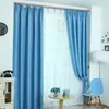 Suministro directo de fábrica tela de cortina terminada simple moderna para sala de estar venta al por mayor cortina de sombreado para ingeniería de hoteles