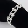 2019 Europeo y Americano Japonés y Coreano de Moda Combinación Perfecta Brillante Strass Perla Pulsera Elegante Dulce Simple Joyería de Mano B- 180
