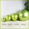 Globos de látex metálicos de 18 pulgadas para decoración de fiestas de cumpleaños, arreglos para bodas, ceremonias de apertura, globos cromados para bodas.