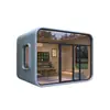 Casa Móvil Cama y Desayuno Cápsula Espacial Casa Exterior Contenedor Habitación Solar Villa Lugar Pintoresco Cápsula de Manzana Techo de Cielo Estrellado
