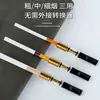 Portafiltro para Cigarrillos Mingbang Tres en Uno Filtro Grueso Medio Fino Purificador de Humo Portafiltro para Cigarrillos Reutilizable Lavable de Grado Alimenticio
