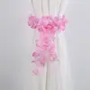Nuevo producto transfronterizo: Atrapasueños de cortina de cadena de hortensias artificiales para decoración del hogar, decoración de bodas y decoraciones colgantes de enredadera de hortensias