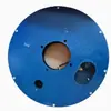 Las Ruedas Planas para Transporte en Vía de Fábrica son Forjadas y Tratadas Térmicamente, con Superficies de Rueda Resistentes al Desgaste