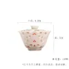 Dinastía Tang y Song Banquete Nocturno Jade Arcilla Porcelana Blanca Tapa Incrustada de Oro y Plata Cuenco Juego de Té Kung Fu Cerámica Floral Completo Uso Doméstico Lujo Ligero Cuenco de Té