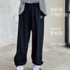Pantalones antimosquitos para niñas, pantalones de protección solar para la semana de las niñas, nuevos pantalones de color liso, finos, antiultravioleta, con sensación de hielo, hasta los tobillos, para verano.