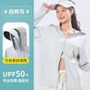 Top Original de Hilo Seda de Hielo Protección Solar para Mujer 2025 Nuevo Protección UV Chaqueta Ligera Transpirable para Hombre Ala Ancha Ropa de Protección Solar