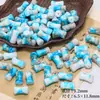 Vidrio de tinta salpicada bambú antiguo chino cuentas sueltas cuentas DIY material para pulsera collar de joyería tejida a mano accesorios