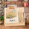 2027 Ano do Carneiro Estilo Chinês Marcador de Página Criativo Calendário de Mesa Check-In Bloco de Notas para Mesa de Escritório Calendário Check-In Calendário de Mesa Personalizável