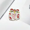 Insignia de Pony Año Nuevo 2026 Festiva Buena Suerte Año del Caballo Broche para Ropa Pareja Masculina y Femenina Linda Decoración para Bolso Regalo