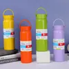 Garrafa Térmica Simples de Grande Capacidade Transfronteiriça de Aço Inoxidável 304 Portátil para Exterior Esportiva Cantil Portátil para Montanhismo Espacial