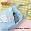 Nueva bolsa oficial de Sanrio para teléfono móvil para mujer, portátil y multifuncional, linda bolsa cruzada estilo coreano
