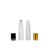 Botella Roll-On 10ml Botella Roll-On Transparente Botella de Perfume 8ml Botella de Vidrio para Aceites Esenciales Material de Empaque Cosmético Botella de Esencia