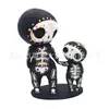 Figurita de Calavera de Azúcar para Pareja Transfronteriza Caliente Estatua de Calavera de Azúcar para Pareja Decoración