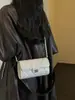 Bolsa Cilindro com Corrente de Malha de Diamante Feminina 2026 Novo Estilo Moda Versátil Ombro Único Transversal Dropshipping Primavera 2026