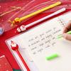 Bolígrafo de Gel de Dibujos Animados de Navidad Regalo de Navidad para Niños Bolígrafo de Firma con Forma de Navidad Regalo de Papelería para Estudiantes de Jardín de Niños
