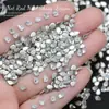Venta al por mayor Cadena de Princesa Biselada Fondo Plano Gota de Agua Pedrería Blanco Champaña Mini Circonita Empalme Decoraciones para Uñas Pedrería para Uñas