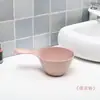 Cuchara de Plástico Artística para Agua para Uso Doméstico, Cucharón de Cocina Engrosado con Mango Largo, Colgable, Cuchara de Agua Refinada Estilo Japonés para Lavar el Cabello del Bebé