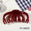 Pajarita de PC Premium Pinza Grande para el Cabello Nueva Horquilla de Pelo de Pajarita Pintada con Spray UV Pinza de Tiburón para Moño Versátil Venta al por Mayor