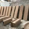 Líneas de moldura de ventana apiladas de ancho amplio para propiedades inmobiliarias, líneas decorativas de concreto HPC, perfiles prefabricados para muros exteriores, directo de la fábrica fuente
