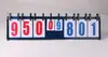 Placar Portátil de Jogo de Basquete, Placar de Virar Página para Futebol, Vôlei, Tênis de Mesa, Placar de Contagem de Pontos para Bilhar