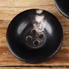 Botones Naturales de Cuerno con Forma de Tazón Cóncavo en Color Negro y Café, Diseño Versátil y Sencillo, Adecuados para Abrigos y Pantalones