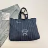 2026 Bolso Nuevo de Mezclilla Versión Coreana Estilo Ins Bolso Tote de Alto Valor Casual de Alta Gama Bolso de Gran Capacidad