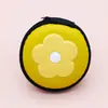 Suministro Directo de Fábrica Caricatura Monedero de Silicona Mini Almacenamiento Bolsa para Audífonos Estilo Coreano Bolsa para Llaves Monedero Venta al por Mayor