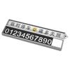 Fabricantes al por mayor de placas de estacionamiento temporal para automóviles, placa de matrícula de teléfono para automóvil con cambio cero, decoración para automóviles, protector solar de metal de generación