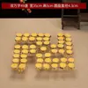 Soporte de Lámpara de Mantequilla de Aleación Dorada para Uso Budista, 49 o 108 Lámparas de Mantequilla de Loto, Portavelas de Mantequilla