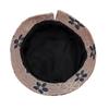 Sombrero para Otoño e Invierno de Mediana Edad y Personas Mayores Sombrero de Maceta Floral Nuevo Sombrero de Pescador con Protección Solar Sombrero Plegado de Abuela Sombrero de Anciana Flor Grande