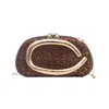 Venda Quente Transfronteiriça 2026 Nova Bolsa Caixa com Corrente Vintage Bolsa de Festa Bolsa de Mão Bolsa de Ombro Transversal Tecida em Relevo