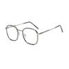 Lentes Retro Redondos Antiluz Azul para Mujer Famosos en Internet Caperucita Roja Mismo Estilo Lentes que Cambian de Color Montura de Gafas Transfronteriza Gafas Planas