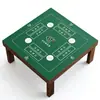 Tapete de Mesa Quadrado Impermeável, Resistente ao Desgaste, Antiderrapante e Redutor de Ruído para Jogos de Cartas, Poker e Mahjong