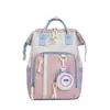 Mochila Escolar Nova Multifuncional Transfronteiriça, Bolsa para Aulas Particulares de Ensino Fundamental e Médio, Mochila Casual da Moda de Grande Capacidade, Bolsa para Mamãe