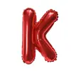 Nuevo Globo de Aluminio con Letra Versión Inglesa Americana de 40 pulgadas Decoración Creativa para Arreglo de Cumpleaños Globo de A-Z Venta al por Mayor Transfronteriza