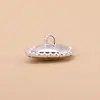 Botões quadrados generosos com diamante costurados à mão estilo Chanel pequeno para casacos Roupas jaqueta corta-vento suéter malha botões de metal
