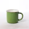Taza de café de cerámica crema taza de gran capacidad color personalizado procesamiento de logotipo promocional regalo festivo escuela