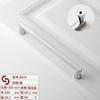 Ventas Directas de Fábrica Aleación de Aluminio Sólido Manija para Puerta de Gabinete de Ropero Manija para Puerta de Gabinete de Cocina Cajón Fundición a Presión Manija para Puerta Herrajes para Muebles