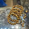 Pulsera y Cuentas de Madera Natural Popular Xiaohongshu para Reducir la Madera de Dragón Seis Canales al por Mayor, Directo del Fabricante, Disponible para Dropshipping