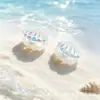 Venda Quente de Verão Estilo Oceano Sapatos Vazados Flor Pequena Fresca Estrela do Mar Concha Acessórios para Sapatos DIY Fivela Compatível com Sapatilhas