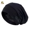 Algodón Modal Hebilla Invisible Ajustable Gorro de Dormir Forrado de Satén Gorro Elástico para la Cabeza Gorro para Quimioterapia Gorro de Poner