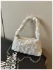 Bolsa de mano pequeña con lentejuelas elegante al por mayor de comercio exterior para mujer, nuevo bolso versión coreana ins, bolso de hombro y bandolera de diseño nicho