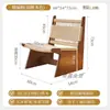 Cadeira Sofá Individual de Madeira Maciça Retrô Minimalista Italiana Luxo Leve Moderna Sala de Estar Varanda Quarto Designer Cadeira de Lazer