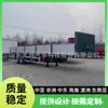 Fabricante Produce Plataforma Plana Saudí Aleación de Aluminio del Medio Oriente 2 Ejes 3 Semirremolque Suspensión de Aire Placa de Acero Bolsa de Aire Vehículo Especial para Transporte