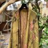 Cardigan de Gaze de Algodão Retrô Desgastado Luoguni Solto com Cadarço 2065 Qingwu