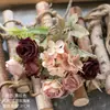 Arthur Rose Bouquet Flores Artificiais Fabricante Decoração de Casa Buquê de Casamento Parede de Rosas Flores Falsas Ins Transfronteiriço