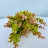 Amazon Comercio Exterior Vegetación Artificial Eucalipto de 7 Ramas Hoja de Dinero Planta de Pasto Artificial de Milán para Jardinería y Diseño de Paisajes