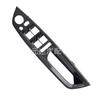 Conducción derecha doble orificio adecuado para BMW X5 X6 E70 E71 2007-2013 carcasa de repuesto para reposabrazos de puerta de coche