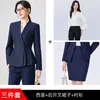 Traje profesional de corte entallado para mujer 2026 otoño nueva moda blazer con pantalones de pierna recta para lugar de trabajo y ropa de trabajo para joyería